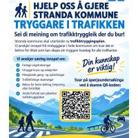 Lenkje til artikkel: Sei di meining om trafikktryggleiken der du bur!